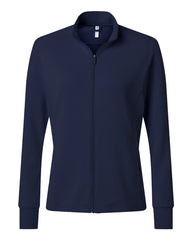 adidas Layering XS / Collegiate Navy adidas - Women's Performance Textured Full-Zip Jacket