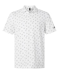 adidas Polos S / White/Black adidas - Men's Ultimate Mesh Polo