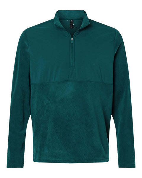 adidas Layering XS / Aurora Ivy adidas - Men's Ultimate365 Cozy Quarter-Zip Pullover