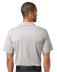 adidas Polos adidas - Men's Heathered 3-Stripes Polo