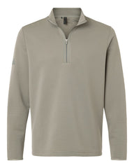 adidas Layering S / Silver Pebble adidas - Men's Space Quarter-Zip Pullover