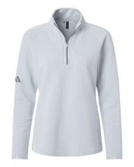 adidas Layering XS / Halo Blue adidas - Women's Space Quarter-Zip Pullover