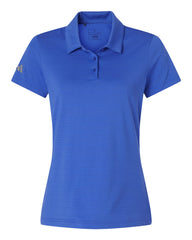 adidas Polos XS / Bright Royal adidas - Women's Textured Stripe Polo