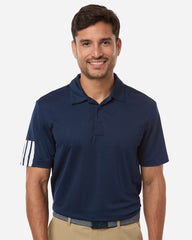 adidas Polos adidas - Men's Performance 3-Stripes Climacool Polo