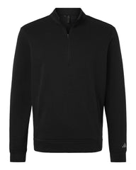 adidas Layering XS / Black adidas - Men's Elevated Fleece Quarter-Zip Pullover