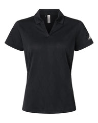 adidas Polos XS / Carbon adidas - Women's Textured Jacquard Polo