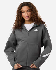 adidas Sweatshirts adidas - Women's Z.N.E Full-Zip Hooded Sweatshirt