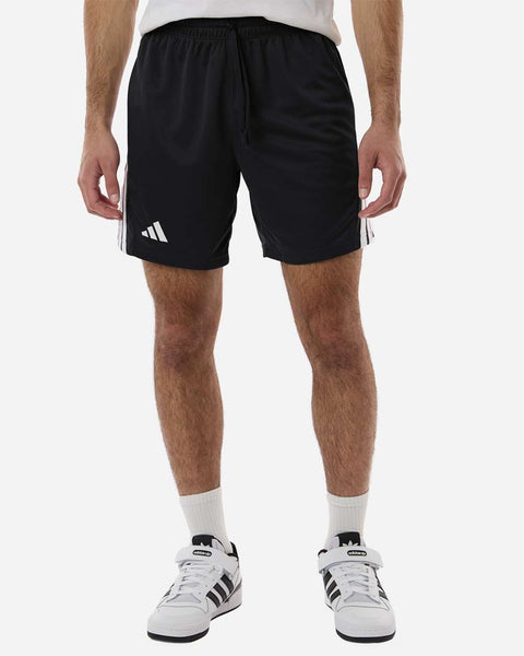 adidas Bottoms S / Black adidas - Men's 3-Stripes 7" Shorts