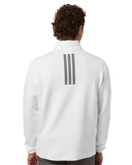 adidas Layering adidas - Men's 3-Stripes Quarter-Zip Pullover