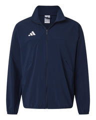 adidas Outerwear S / Team Navy Blue/White adidas - Men's TIRO Woven Full-Zip Track Jacket