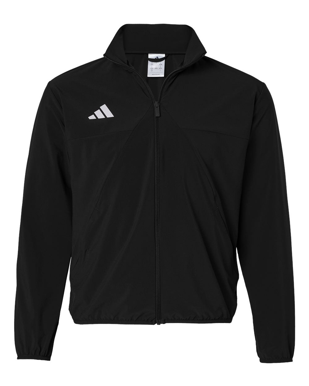 adidas Outerwear XS / Black/White adidas - Women's TIRO Woven Full-Zip Track Jacket