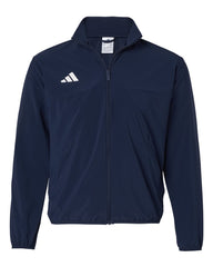 adidas Outerwear XS / Team Navy Blue/White adidas - Women's TIRO Woven Full-Zip Track Jacket