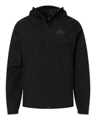 adidas Outerwear S / Black adidas - Men's TERRE MULTI 2-Layer Climaproof Rain Jacket