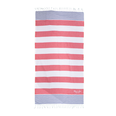 Threadfellows One Size / USA/Red Peshtemal Beach Towel Boardwalk Collection - 39