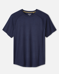 Rhone T-shirts S / Navy Heather Rhone - Men's Atmosphere Tee