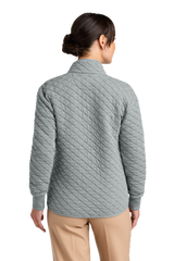 Brooks Brothers Sweaters Brooks Brothers - Women's Diamond Quilt Full-Zip