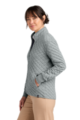 Brooks Brothers Sweaters Brooks Brothers - Women's Diamond Quilt Full-Zip