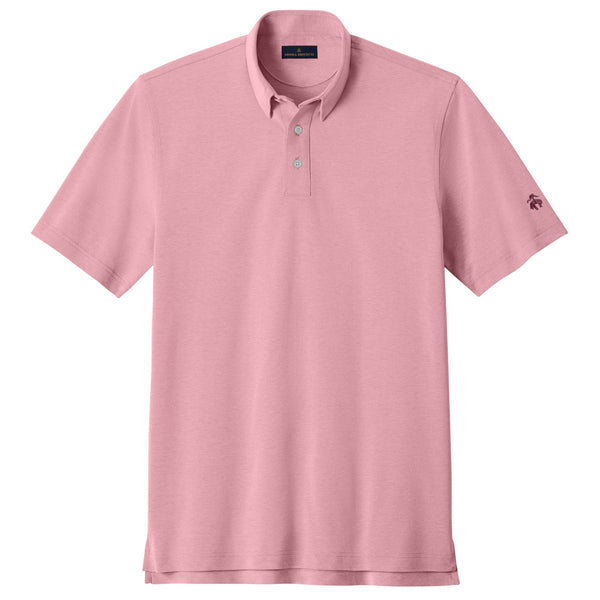 Brooks Brothers Polos XS / Crimson End on End Brooks Brothers - Men's Pinpoint Pique Dress Polo