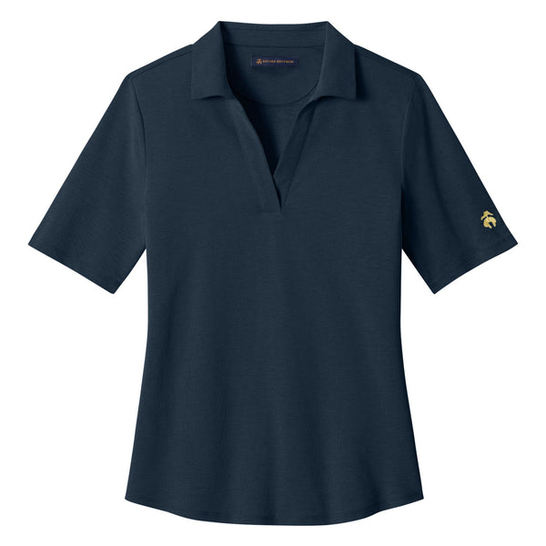 Brooks Brothers Polos XS / Navy Blazer Brooks Brothers - Women's Pinpoint Pique Polo