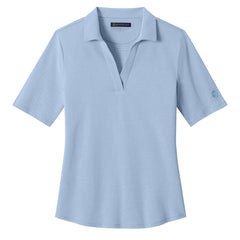 Brooks Brothers Polos XS / Newport Blue End on End Brooks Brothers - Women's Pinpoint Pique Polo
