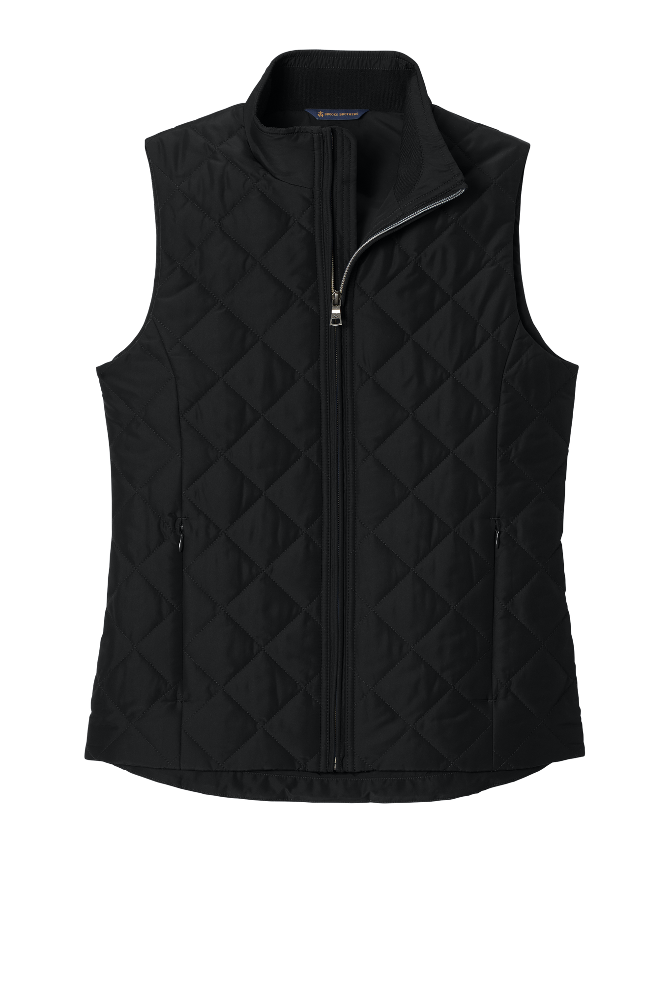 Brooks Brothers Sweaters XS / Deep Black Brooks Brothers - Women's Diamond Quilted Vest