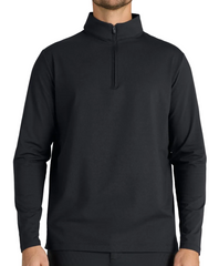 Bad Birdie Layering S / Black Bad Birdie - Men's 1/4-Zip Pullover