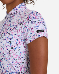 Bad Birdie Polos Bad Birdie - Women's Paint Splatter 3 Polo