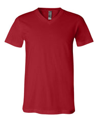 Bella + Canvas T-Shirts XS / Canvas Red Bella + Canvas - Jersey V-neck T-Shirt