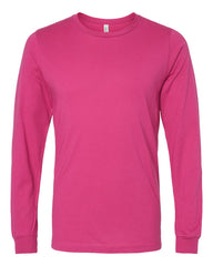 Bella + Canvas T-Shirts XS / Berry Bella + Canvas - Jersey Long Sleeve T-Shirt