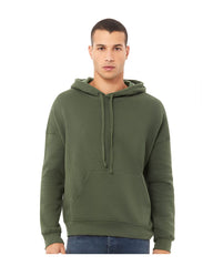 Bella + Canvas Sweatshirts XS / Military Green Bella + Canvas - Sponge Fleece Drop Shoulder Hoodie