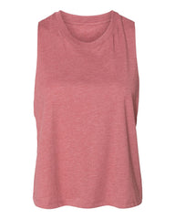 Bella + Canvas T-Shirts S / Heather Mauve Bella + Canvas - Women's Racerback Crop Tank