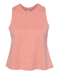 Bella + Canvas T-Shirts S / Heather Sunset Bella + Canvas - Women's Racerback Crop Tank