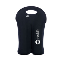 BUILT Bags One Size / Black BUILT - Two Bottle Wine Tote