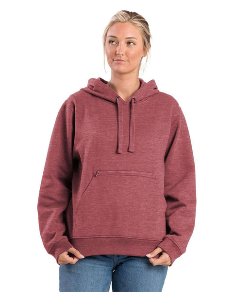 Berne - Women's Heritage Zip Pocket Hooded Sweatshirt