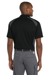 CornerStone Workwear Only CornerStone - Men's Select Snag-Proof Two Way Colorblock Pocket Polo