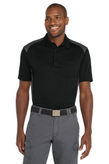 CornerStone Workwear Only CornerStone - Men's Select Snag-Proof Two Way Colorblock Pocket Polo