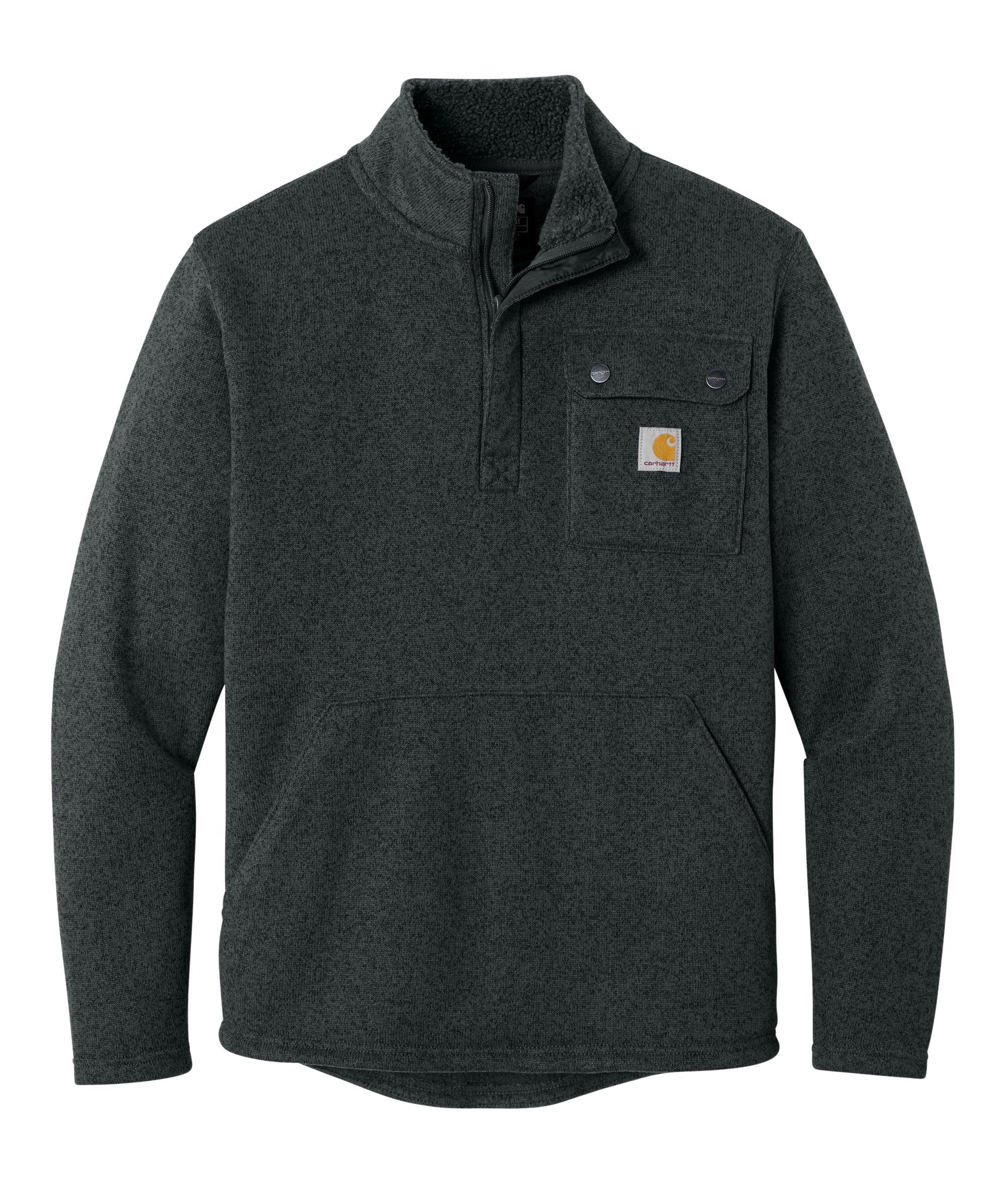 Carhartt Fleece S / Black Carhartt - Men's Midweight 1/4-Zip Sweater Fleece