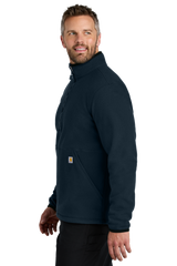 Swift Ship Outerwear 3-Day Swift Ship: Carhartt - Men's Textured 1/2-Zip Fleece Jacket