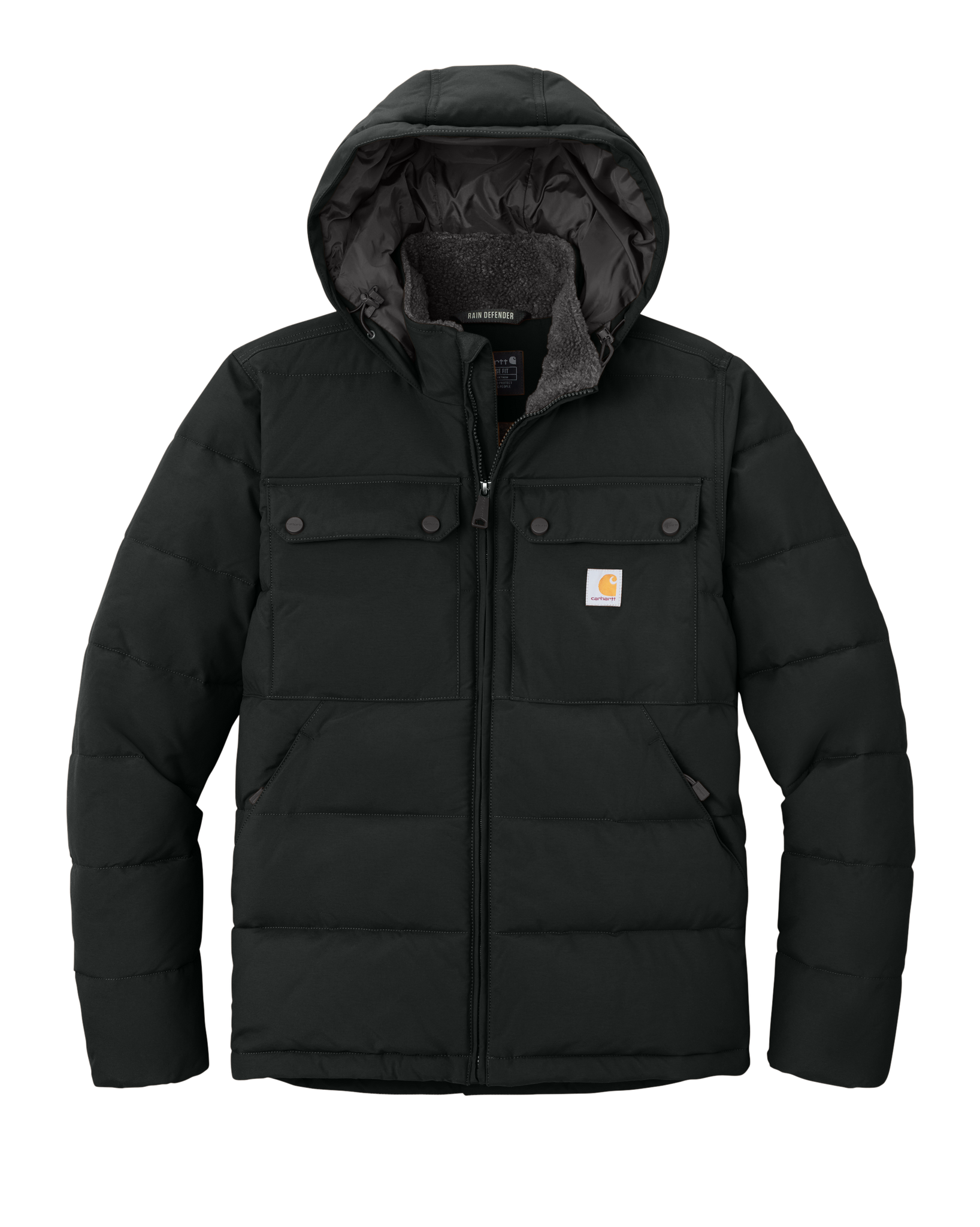 Carhartt Outerwear S / Black Carhartt - Men's Montana Insulated Hooded Jacket