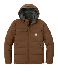 Carhartt Outerwear S / Red Duck Brown Carhartt - Men's Montana Insulated Hooded Jacket