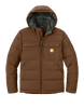 Carhartt Outerwear S / Red Duck Brown Carhartt - Men's Montana Insulated Hooded Jacket