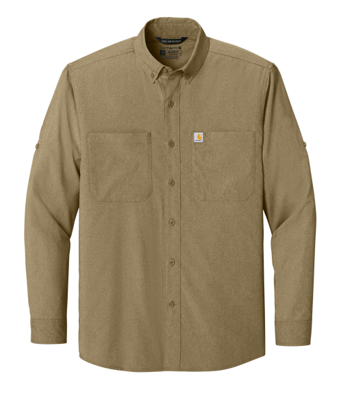 Carhartt Woven Shirts S / Dark Khaki Carhartt - Men's Sun Defender™ Long Sleeve Shirt