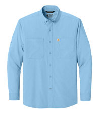 Carhartt Woven Shirts S / Fresh Water Blue Carhartt - Men's Sun Defender™ Long Sleeve Shirt