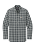 Carhartt Woven Shirts S / Plaid Steel Navy Carhartt - Men's Rugged Flex® Plaid Long Sleeve Shirt