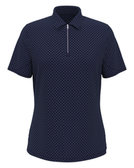 Callaway Polos S / Peacoat Callaway - Women's All-Over Stitched Chev Polo