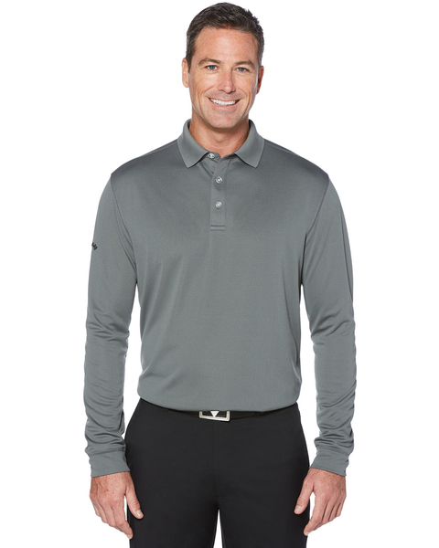 Callaway Polos S / Smoked Pearl Callaway - Men's Core Performance Long Sleeve Polo