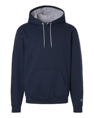 Champion Sweatshirts S / Navy/Light Steel Champion - Powerblend® Contrast Color Hooded Sweatshirt