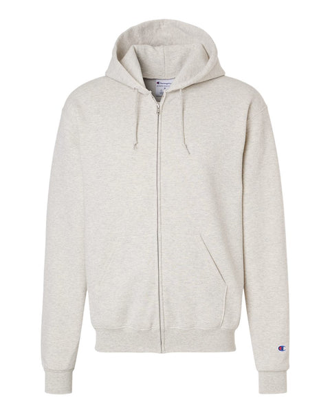 Champion Sweatshirts S / Oatmeal Heather Champion - Powerblend® Full-Zip Hooded Sweatshirt