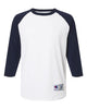 Champion T-Shirts S / White/Navy Champion - Raglan Baseball T-Shirt