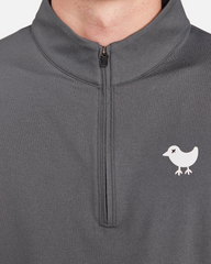 Bad Birdie - Men's Charcoal Quarter-Zip